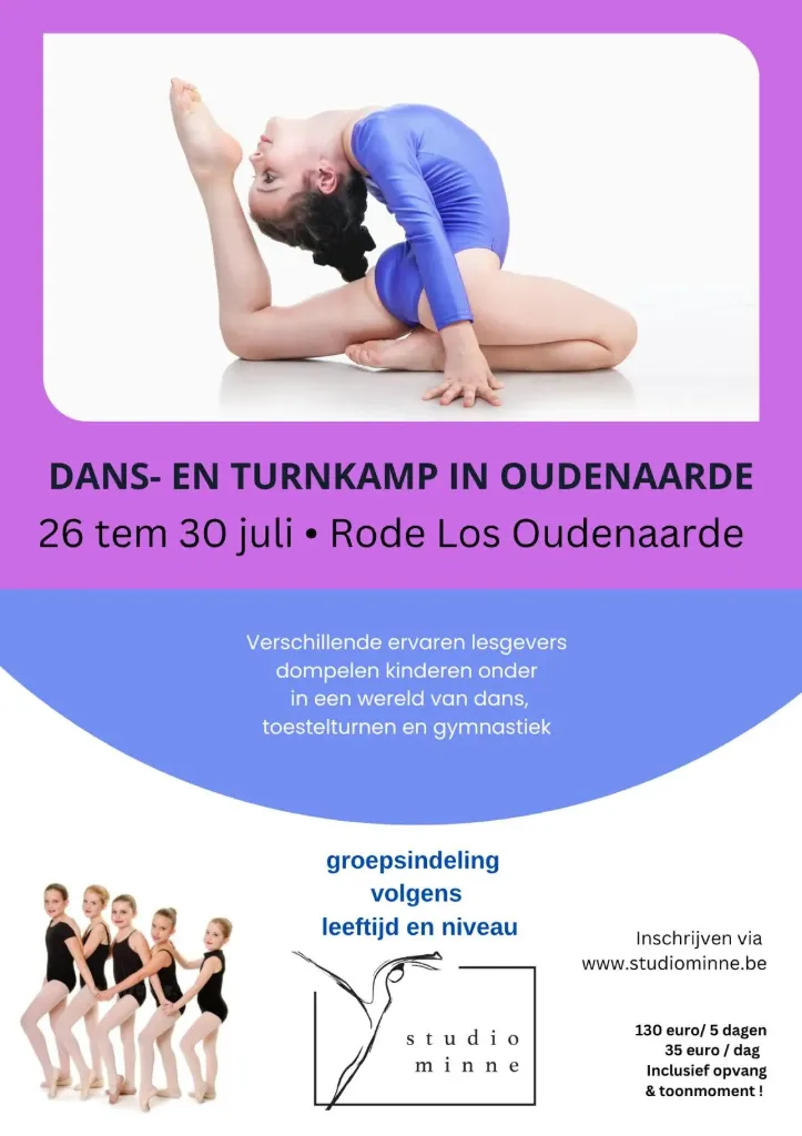 DANS- EN TURNKAMP OUDENAARDE (26 JULI - 30 JULI)