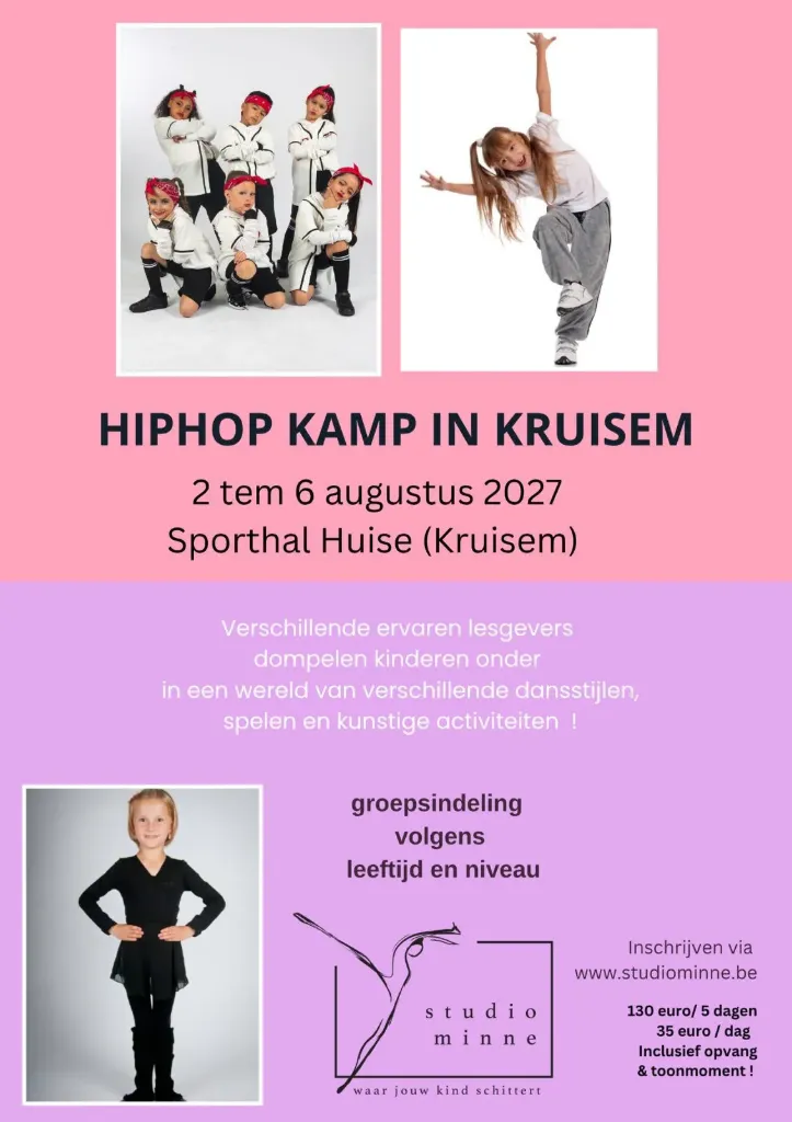 HIPHOP KAMP KRUISEM (2 AUG - 6 AUG)