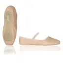 Balletschoenen leer - ROZE (t.e.m maat 31)