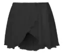 Rokje voile ZWART