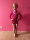 Turnpakje incl shortje ROZE