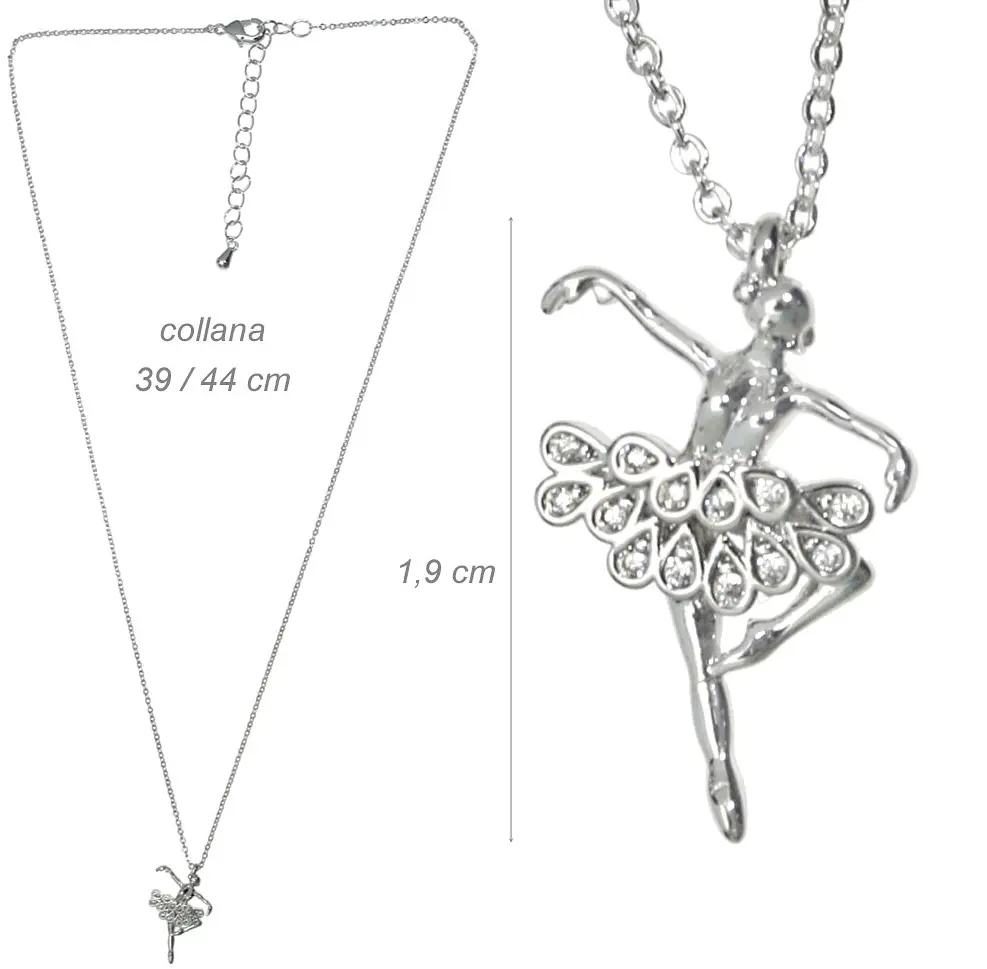 Ketting met ballerina
