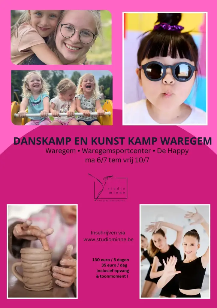 DANS- EN KUNSTKAMP WAREGEM (6-10 JULI) (€35 / dag)