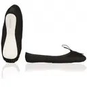 Balletschoenen leer - ZWART (t.e.m maat 31)